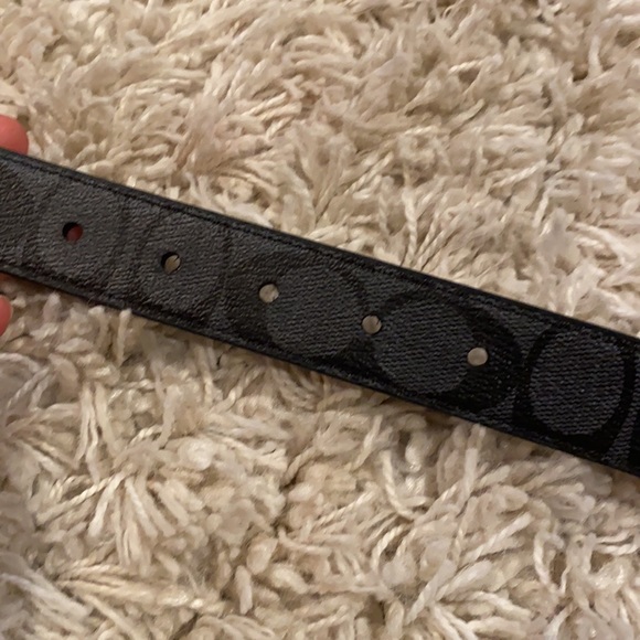 Coach reversible canvas black belt ❤️🥰🥰🤗😘😍 - Picture 5 of 10